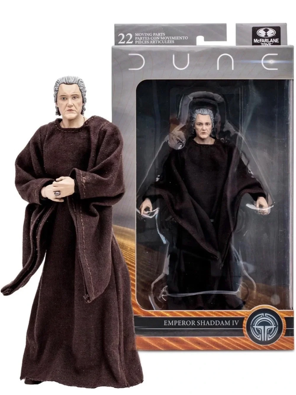 McFarlane Toys - Dune: Part Two Emperor Shaddam IV 7in Action Figure  New/Sealed